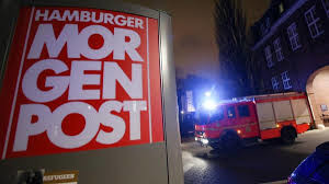 Charlie Hebdo cartoons, German newspaper bombing