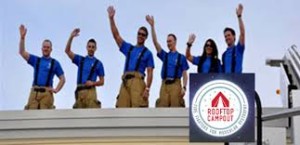 Fort McMurray Firefighter Association, annual rooftop campout