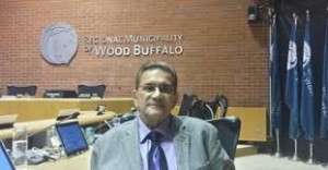 council member John Chadi, Regional Municipality of Wood Buffalo 