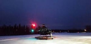 Northern Lights Regional Health Centre, helipad