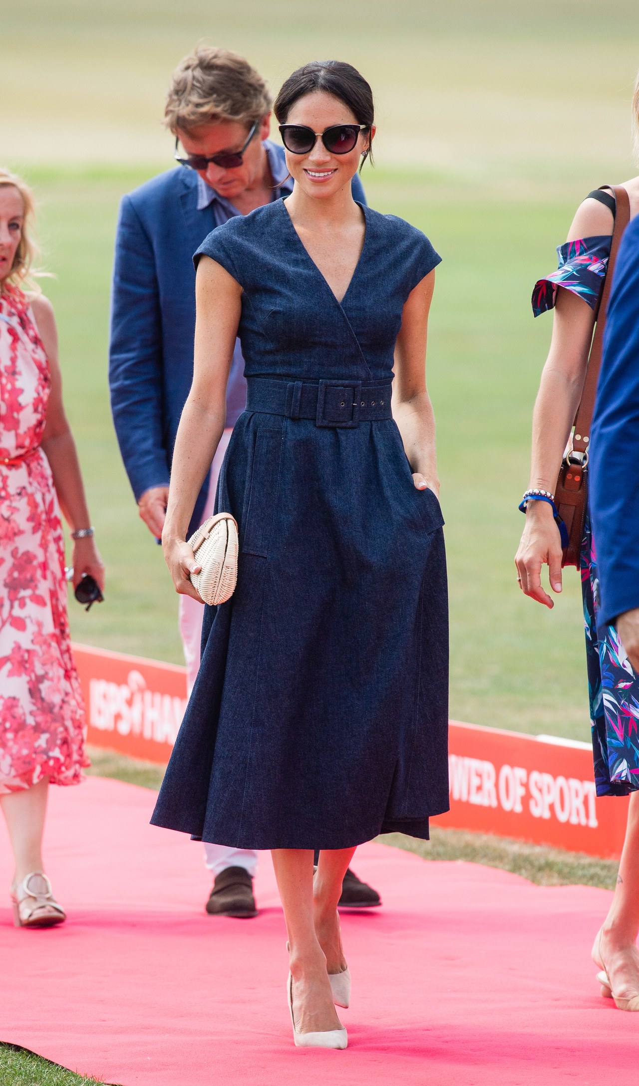 Meghan Markle Wore A Denim Carolina Herrera Dress To Her Latest Royal Engagement Fort Mcmurray S Source For News And Events